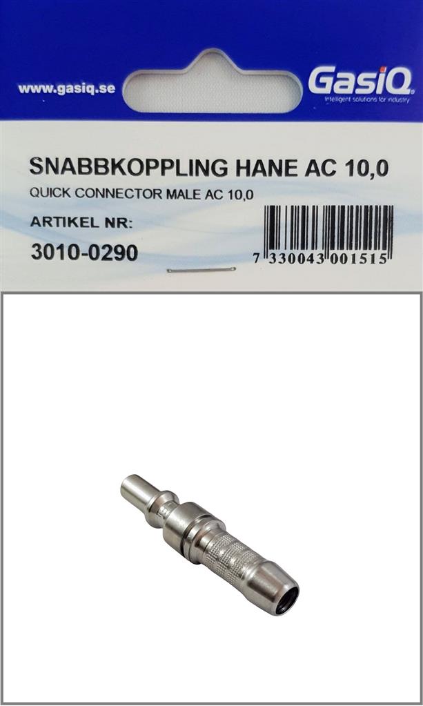 SNABBKOPPLING HANE AC 10,5mm