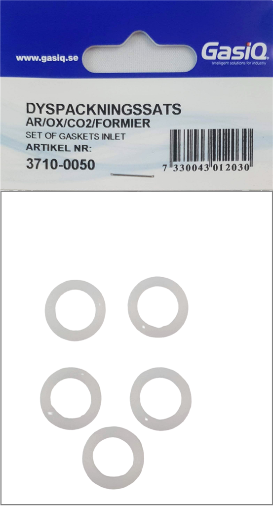 SET OF GASKETS INLET AR/OX/CO2/FORMIER