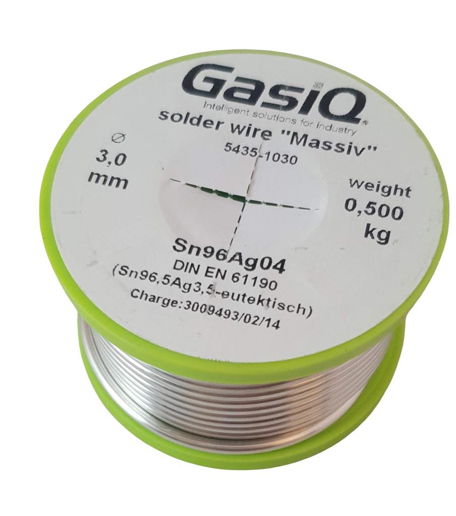 Silver Soft Solder 3,5% 0,5 KG 3,0MM