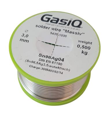 Silver Soft Solder 3,5% 0,5 KG 3,0MM